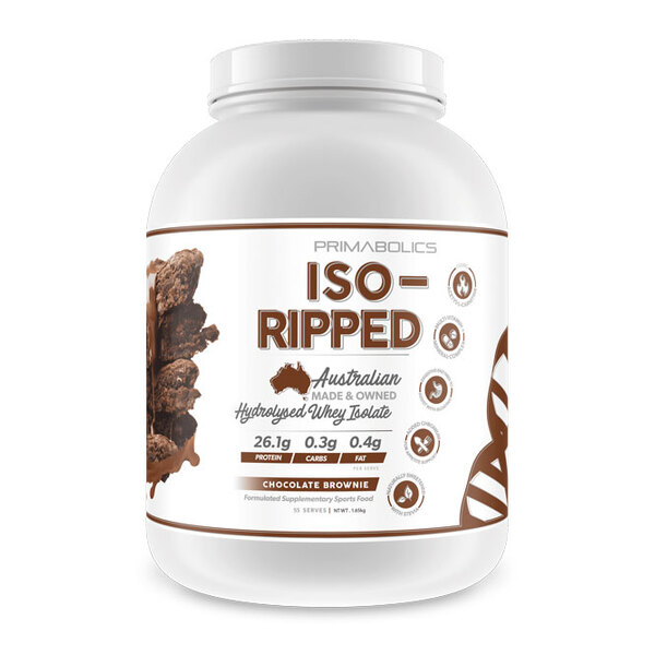 ISO-RIPPED BY PRIMABOLICS 55 SERVE Choc Brownie