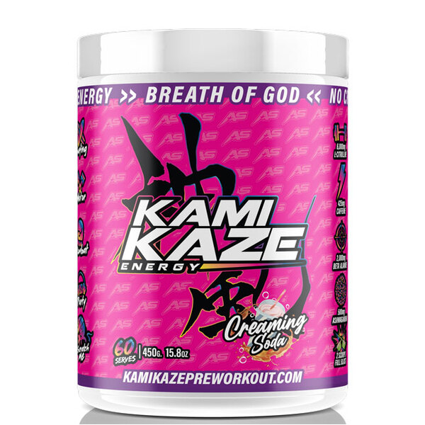 Kamikaze Pre-Workout by Athletic Sport 30 Serves Creaming Soda