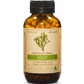 Kelp 1000mg 200 vcaps by Healthy Essentials