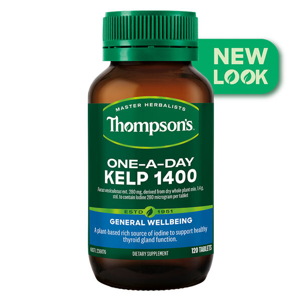 Kelp 1400mg by Thompsons 120 tabs