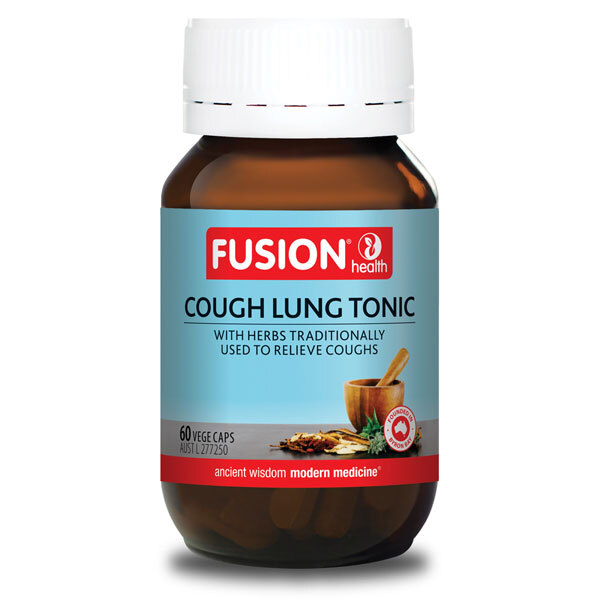 Cough Lung Tonic by Fusion Health 60 vcaps