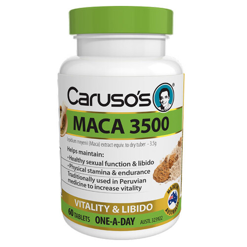 Maca 3500 by Caruso's Natural Health 60 tabs