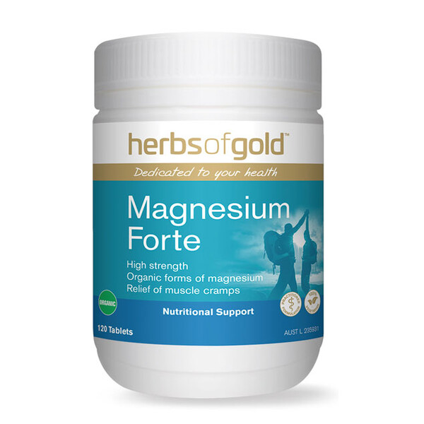 Magnesium Forte by Herbs of Gold 120 tabs