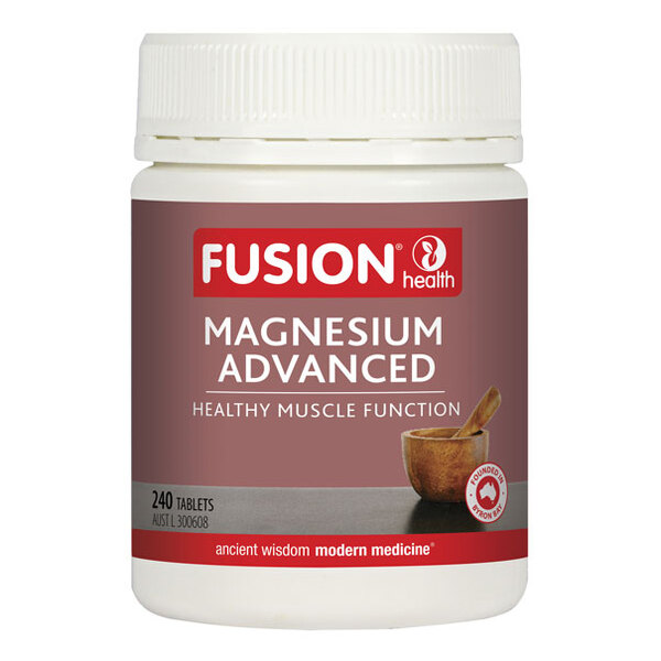 Magnesium Advanced by Fusion Health 240 Tablets