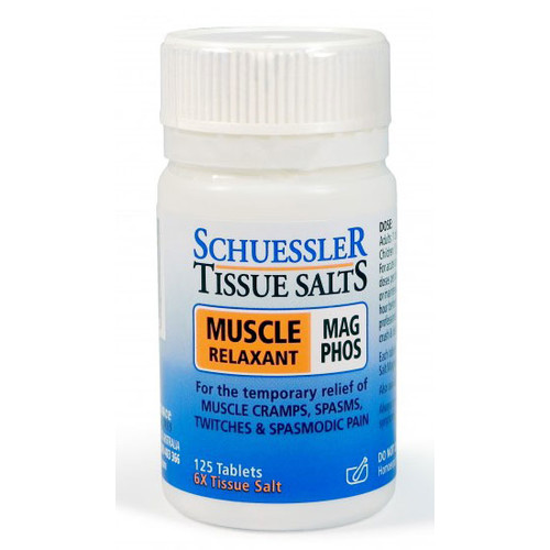 Schuessler Mag Phos Tissue Salts 125 tabs