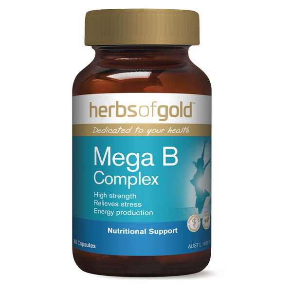 Mega B Complex by Herbs of Gold 60 vcaps