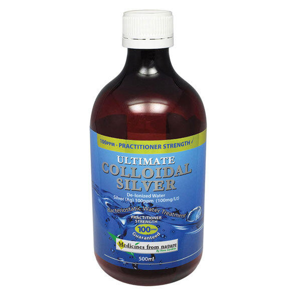 Colloidal Silver by Medicines from Nature 500ml