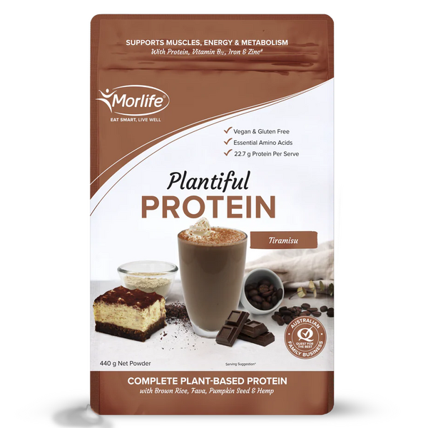 Morlife Plantiful Plant Protein 440g | Vegan Protein Powder