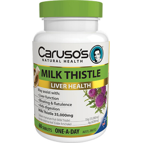 Milk Thistle by Caruso's Natural Health 60 tabs