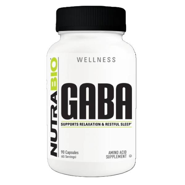 Nutrabio Gaba 750mg 90 Capsules Relaxation Support