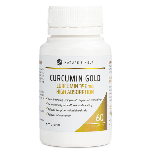 Nature's Help Curcumin Gold + LipiSperse-Anti Inflammatory