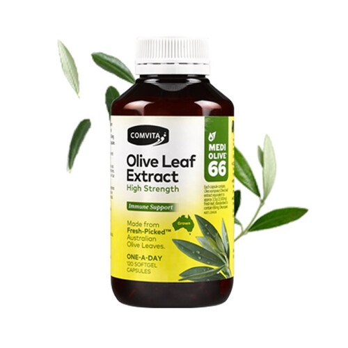 Olive Leaf Extract Capsules by Comvita