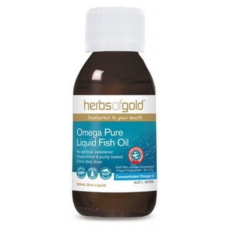 Omega 3 Fish Oil by Herbs of Gold 200ml