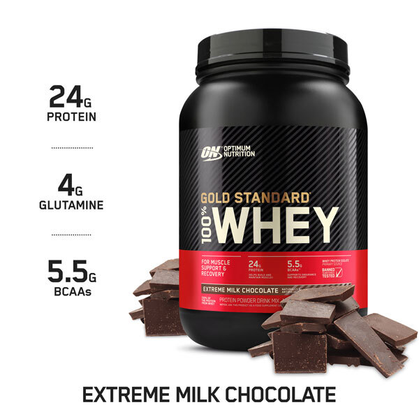 Gold Standard 100% Whey by Optimum Nutrition 909gm Extreme Milk Chocolate