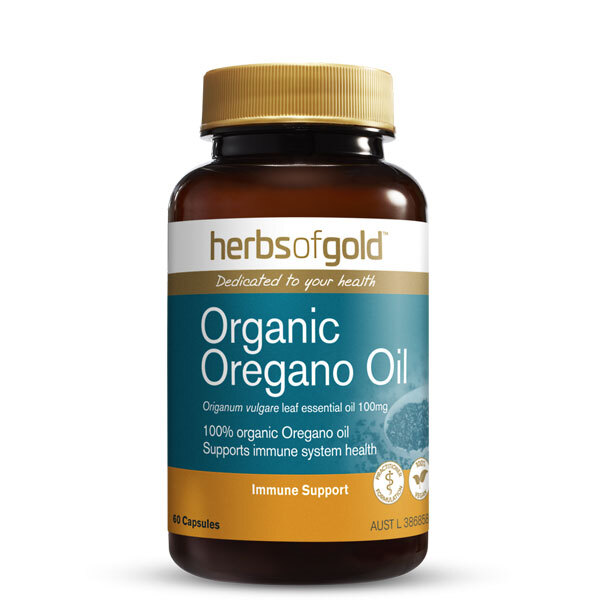Organic Oregano Oil by Herbs of Gold 60vcaps