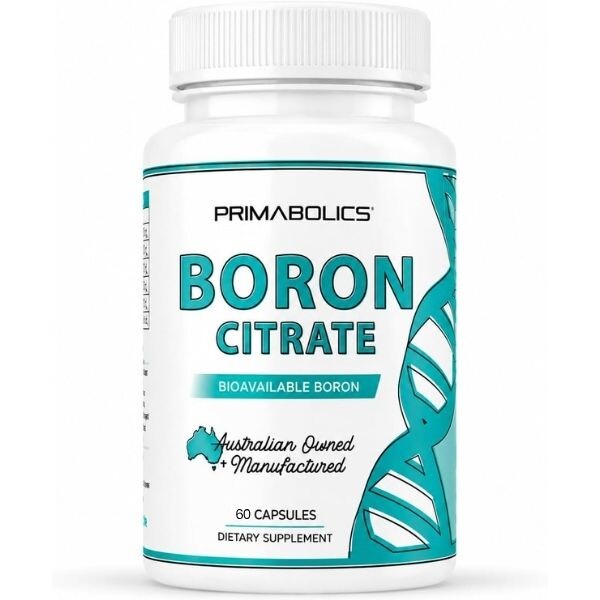 Primabolics Boron Citrate 3mg 60 Capsules