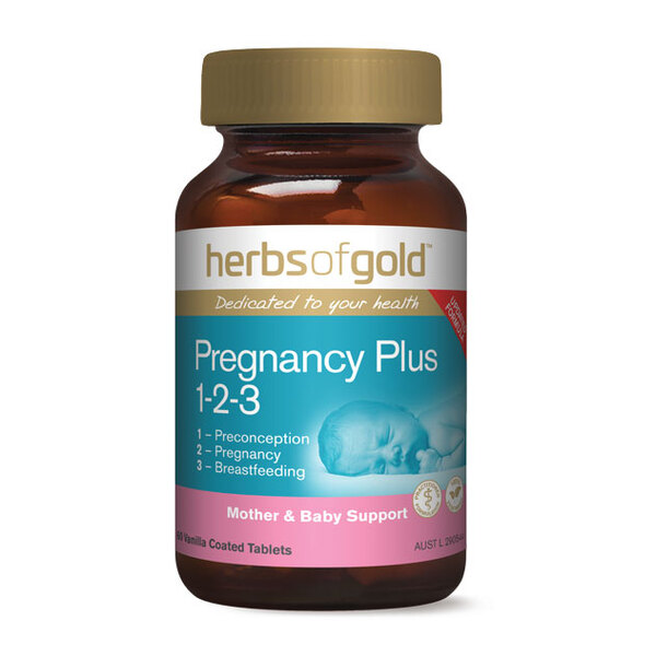 Pregnancy Plus 1-2-3 by Herbs of Gold 60tabs