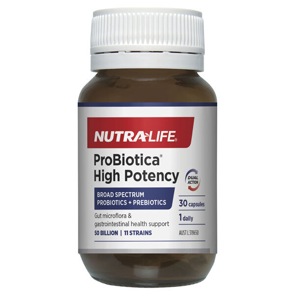 ProBiotica High Potency by Nutra Life 30 Capsules