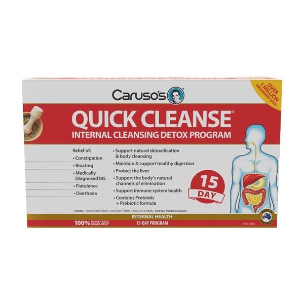 Quick Cleanse 15 Day Detox by Caruso's