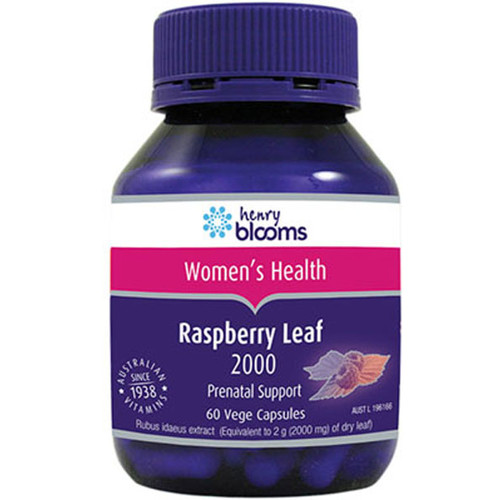 Raspberry Leaf 2000 by Blooms 60 vcaps