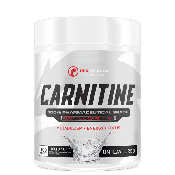 Acetyl L-Carnitine 100gm by Red Dragon