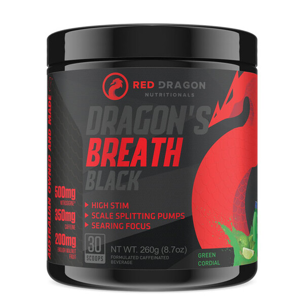 Dragon's Breath Black by Red Dragon 30 Serves