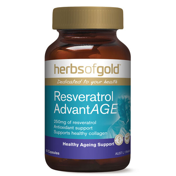 Resveratrol Advantage by Herbs of Gold 60 caps
