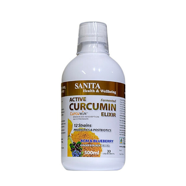 Sanita Bio-Fermented Curcumin PROBIOTIC ELIXIR 500ml