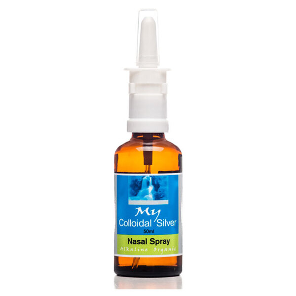 Colloidal Silver Nasal Spray 50ml by Allan K Sutton