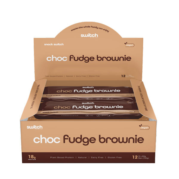 Snack Switch Box 12 Bars Choc Fudge Brownie