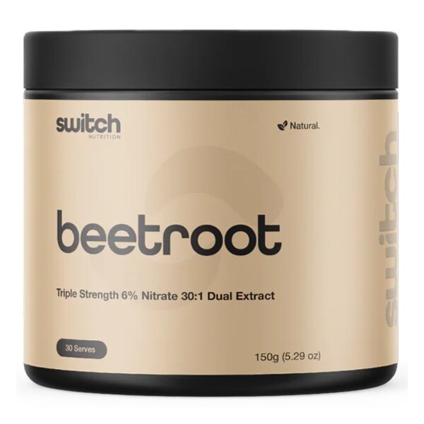 Switch Nutrition Organic Beetroot Powder 30 Serves