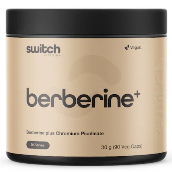 Switch Nutrition Berberine+ 90 Capsules