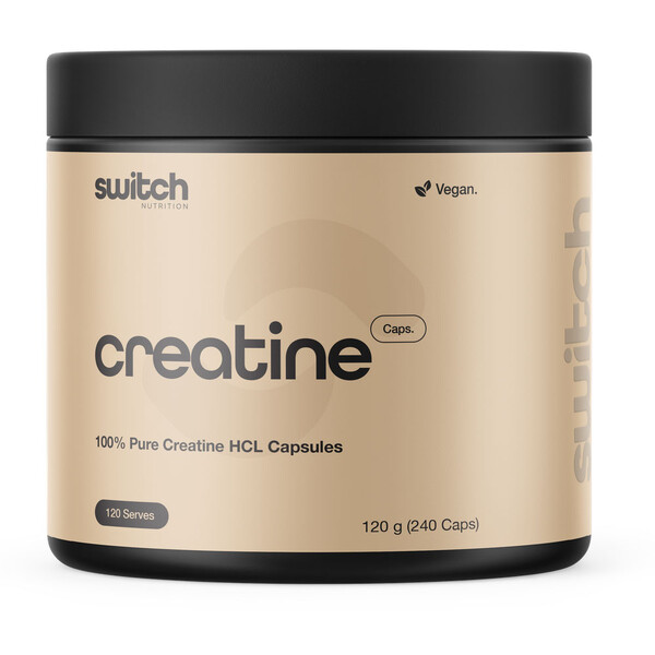 Creatine HCL by Switch Nutrition 240 caps