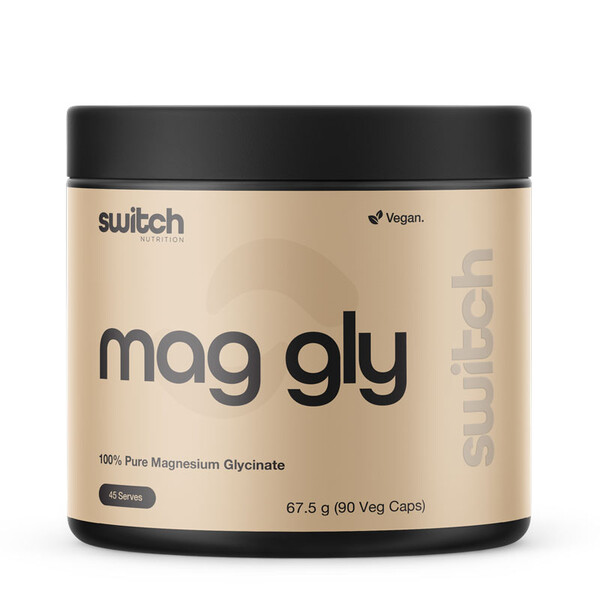 Magnesium Glycinate 90vcaps by Switch Nutrition