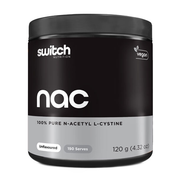 NAC N-Acetyl L-Cysteine by Switch 120gm