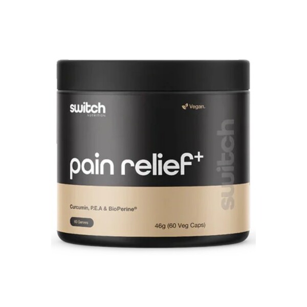 Switch Nutrition Pain Relief+ 60 Capsules