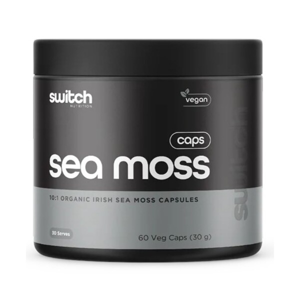 Switch Nutrition Sea Moss Irish Organic 60 Capsules