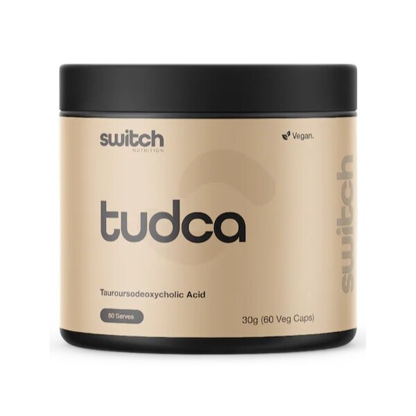 Switch Nutrition Tudca 250mg 60 Capsules