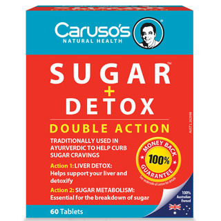 Sugar + Detox by Caruso's 60 tabs