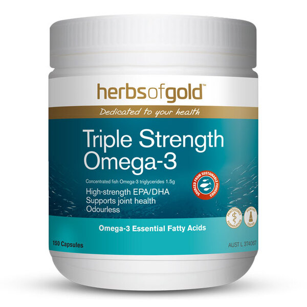 Triple Strength Omega 3 by Herbs of Gold 150 caps