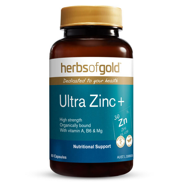 Ultra Zinc Plus by Herbs of Gold 60 vcaps