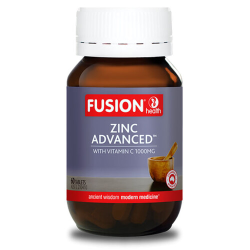 Zinc Advanced by Fusion Health 60 tabs