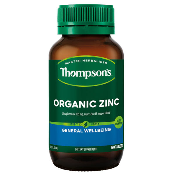 Organic Zinc by Thompsons