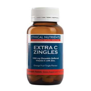 Extra C Zingles Chewable 50 tabs by Ethical Nutrients